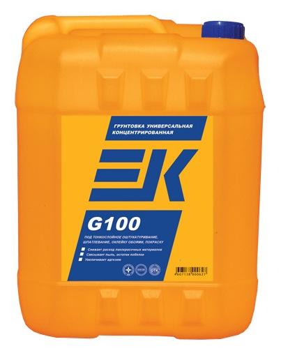 Грунтовка ЕК G100 (10 л) универсальная концентрированная