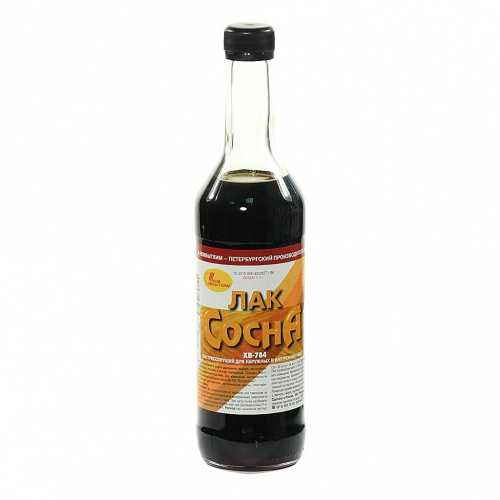 Лак ХВ-784 сосна 0,5 л