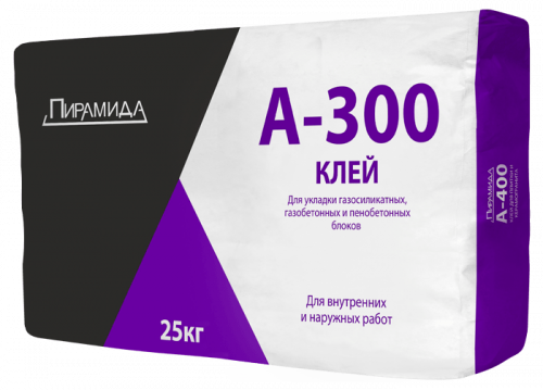 Клей для блоков ЕК Пирамида А-300 (25 кг)
