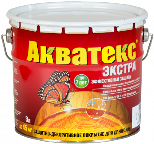 Акватекс-экстра сосна с воском Рогнеда 2,7 л