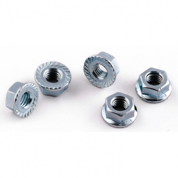 Гайка  5 с фланцем DIN 6923