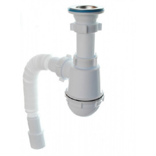 Сифон для умывальника 11/2"х40 40х40х50 А0115