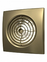 Вентилятор D 100 Aura с обратным клапаном 4С, шампань