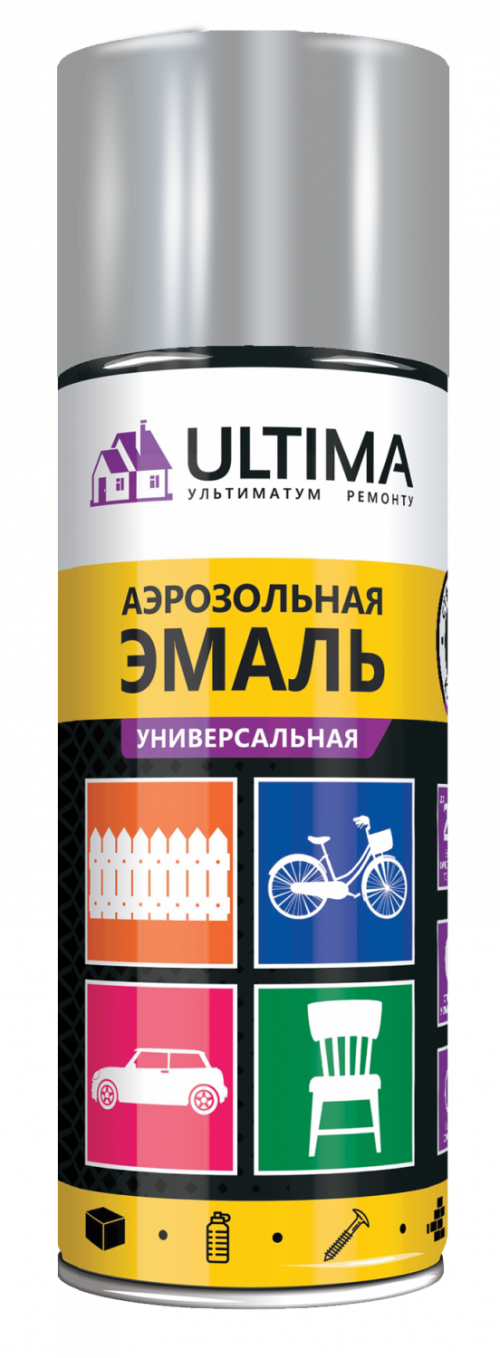 Лак аэрозоль глянцевый 520 мл