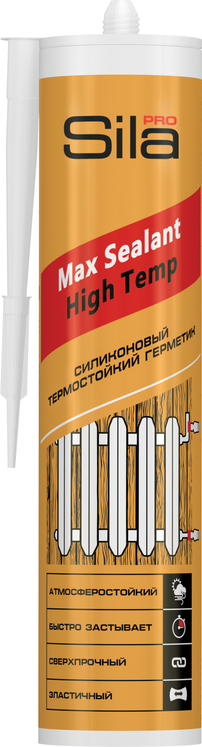 Герметик термостойкий красный 280 мл