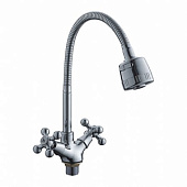 Смеситель Ledeme 4319-3 для кухни с гибким изливом 