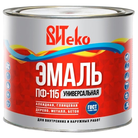 Эмаль ПФ-115 бирюзовая ВИТеко 1,8 кг