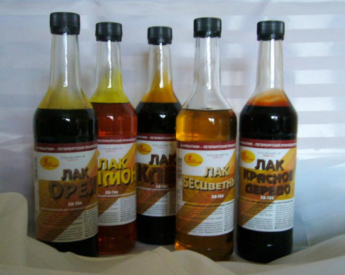 Лак ХВ-784 красное дерево 0,5 л