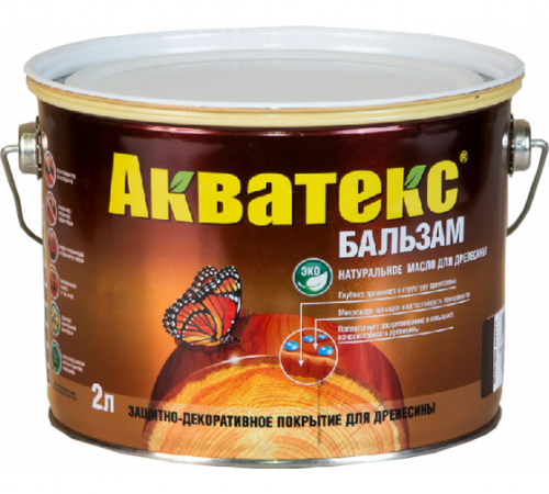 Масло Акватекс-бальзам тик Рогнеда 2,2 л