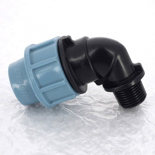 Отвод ПНД 25х3/4", НР 