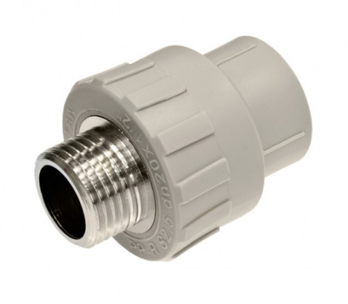 Муфта комбинированная 20х1/2", НР 