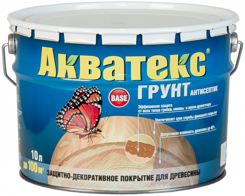 Акватекс грунт-антисептик 9 л