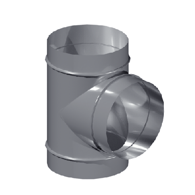 Тройник ВКТР 315/315/90/0,5 оцинковка