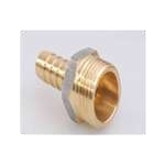 Штуцер латунный для шлангов 1/2" ш (20 мм) 