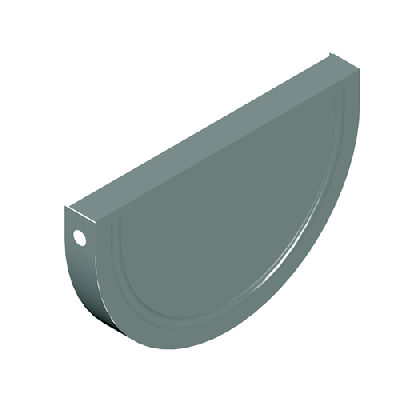 Заглушка желоба 130 (водосток)