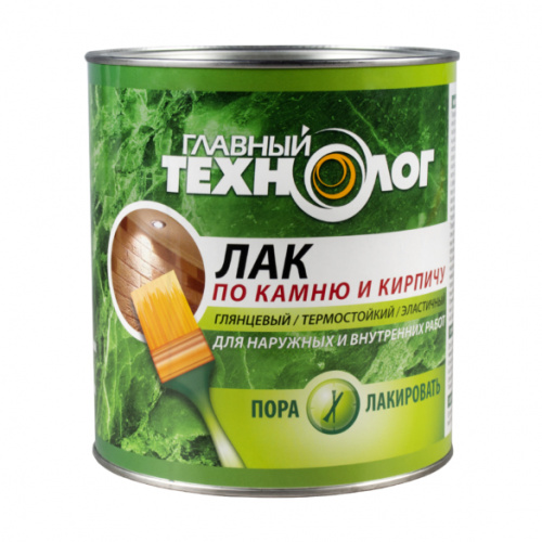 Лак по камню и кирпичу глянцевый 3 л