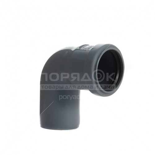 Отвод ПП для внутренней канализации 40 мм, 87°