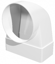 Соединитель угловой 90 плоского воздуховода 612 СК 10 КП