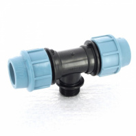 Тройник ПНД 25х3/4", НР 