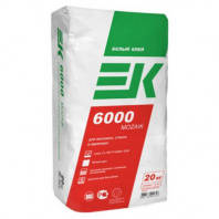 Клей для плитки ЕК 6000 (20 кг) MOZAIK