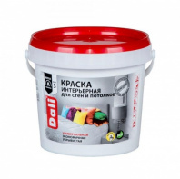 Краска акриловая DALI интерьерная белоснежная 0,9 л