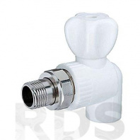 Кран шаровый для радиаторов 25х3/4 (угловой)