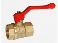 Кран шаровый латунный муфта 1/2" (рычаг), ВР-ВР 