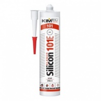 Герметик силиконовый универсальный 101Е белый 280 мл KIM TEK