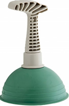 Вантуз конический с пластмассовой ручкой (Д 120 мм)