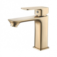 Смеситель Ledeme 1080Y для умывальника D35 золотой сатин