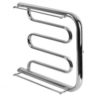 Полотенцесушитель 500х500 1"  с полочкой