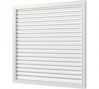 Решетка радиаторная 60х30 горизонтальная белая