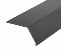 Планка карнизная 95/70/2000 полимерное покрытие графит 7024