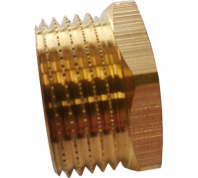 Футорка латунная 1/2"х1", ВР-НР 