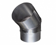 Отвод ДКО 140/45/1,0 нержавейка 430