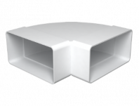 Колено горизонтальное пластиковое 90 60х120 612 КГП