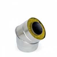 Угол сендвич 115/200/45/1,0 нержавейка/оцинковка 430/Zn