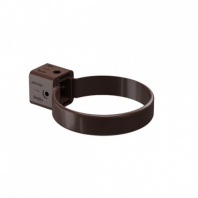 Хомут универсальный пластиковый шоколад (водосток)