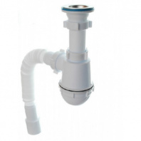 Сифон для умывальника 11/2"х40 40х40х50 А0115