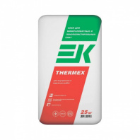 Клей ЕК THERMEX SYSTEM MW (25 кг) для минераловатных и пенополистирольных плит