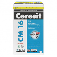 Клей для плитки эластичный CERESIT СМ 16 (25 кг)