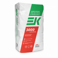 Клей для плитки ЕК 3000 (25 кг)