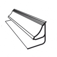 Плинтус для панелей ПВХ (3 мх10 мм)