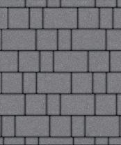 Плитка тротуарная бетонная Старый город серая