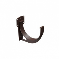 Кронштейн желоба пластиковый шоколад (водосток)