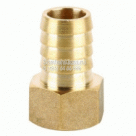 Штуцер латунный для шлангов 3/4" г (25 мм) 