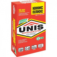 Клей для плитки Юнис Плюс (25 кг)