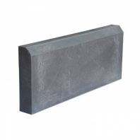 Бордюр полимернопесчаный 500х250х50 серый