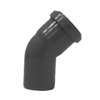 Отвод ПП для внутренней канализации 50 мм, 45°