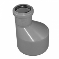Переход эксцентрический ПП для внутренней канализации,110х50 мм